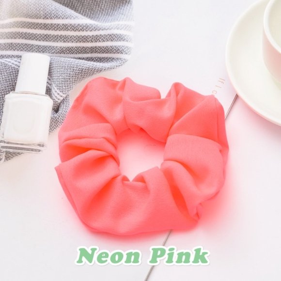 Set of 9 Scrunchies Satin Scrunchies - Picture 6 of 10